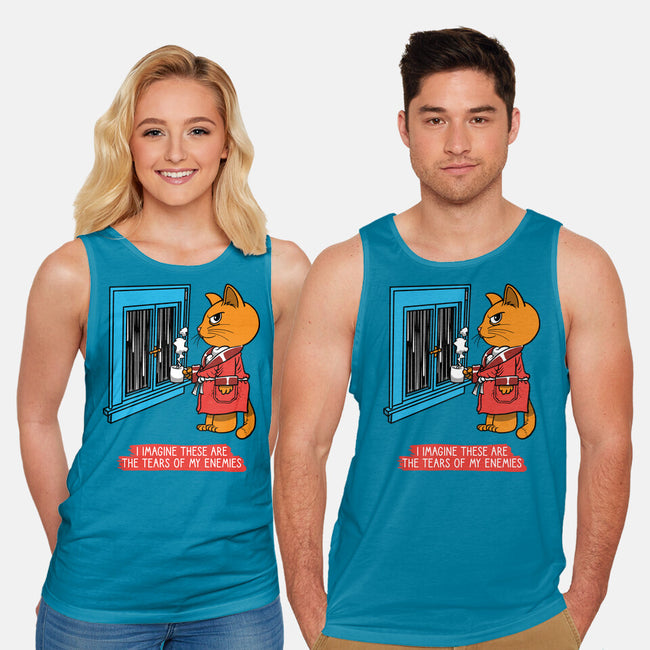 Thoughts On A Rainy Day-Unisex-Basic-Tank-imisko