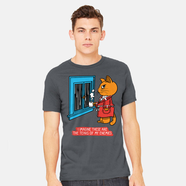 Thoughts On A Rainy Day-Mens-Heavyweight-Tee-imisko