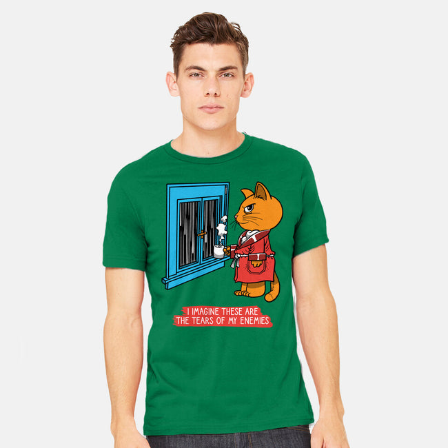 Thoughts On A Rainy Day-Mens-Heavyweight-Tee-imisko