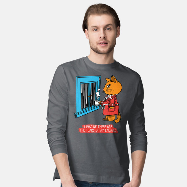Thoughts On A Rainy Day-Mens-Long Sleeved-Tee-imisko
