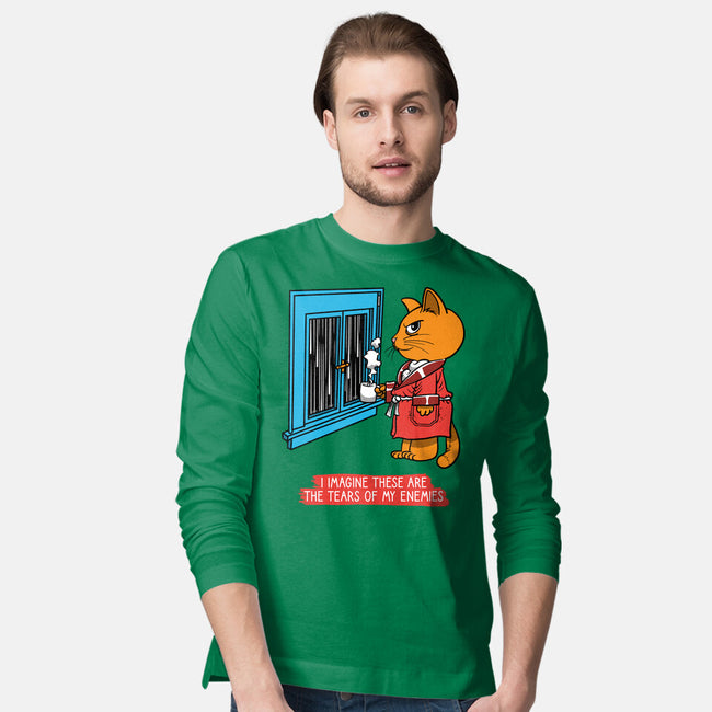 Thoughts On A Rainy Day-Mens-Long Sleeved-Tee-imisko