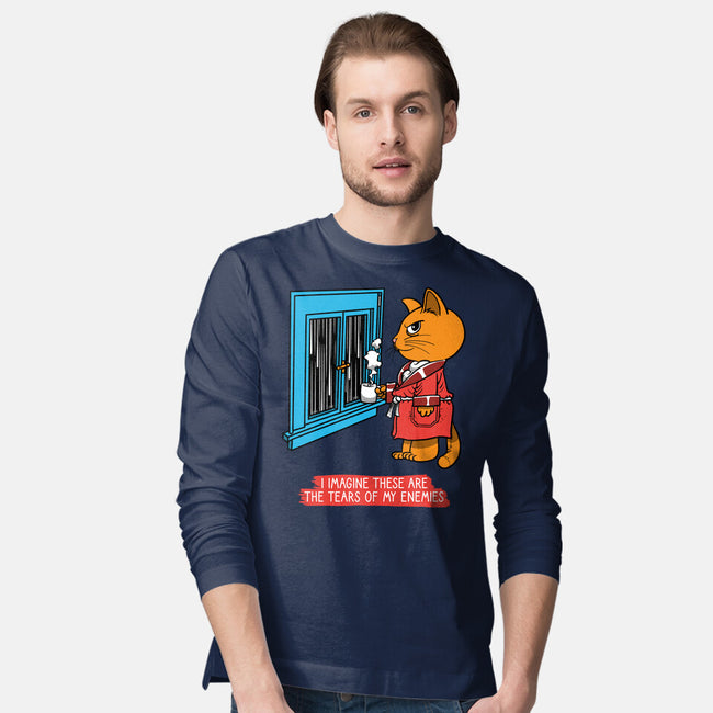 Thoughts On A Rainy Day-Mens-Long Sleeved-Tee-imisko