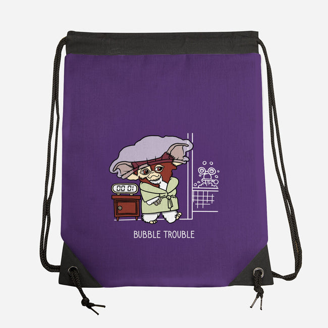 Bubble Trouble-None-Drawstring-Bag-imisko