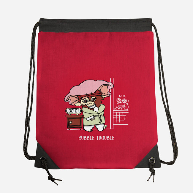 Bubble Trouble-None-Drawstring-Bag-imisko