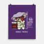 Bubble Trouble-None-Matte-Poster-imisko