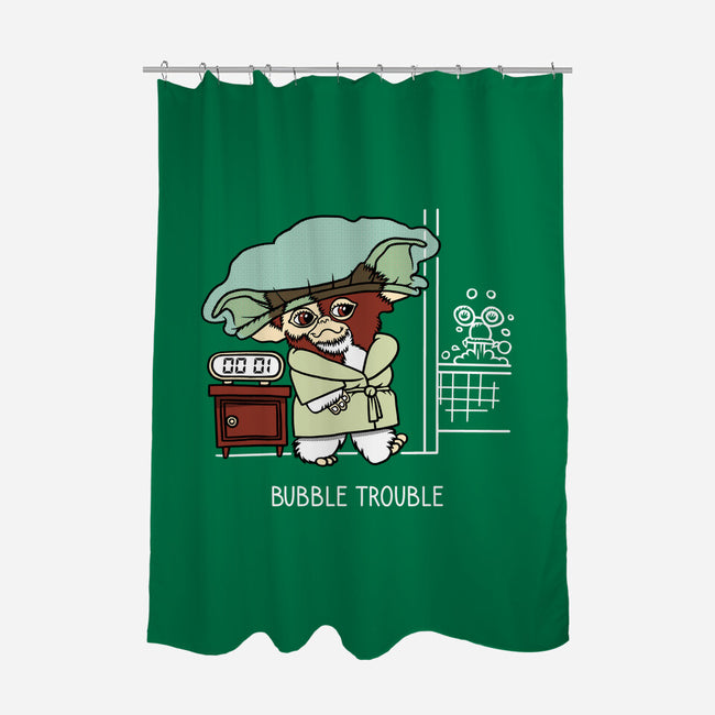 Bubble Trouble-None-Polyester-Shower Curtain-imisko