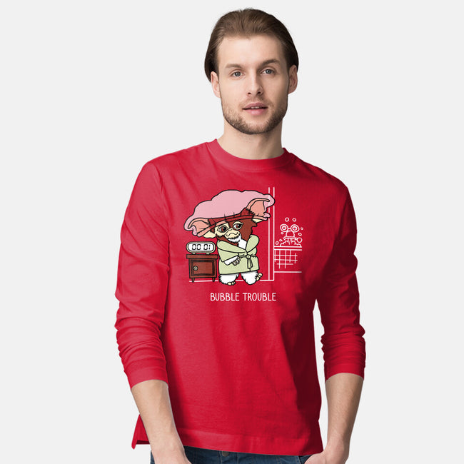 Bubble Trouble-Mens-Long Sleeved-Tee-imisko