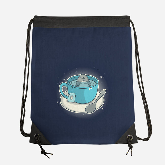 Seal Tea-None-Drawstring-Bag-Freecheese