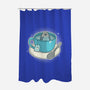 Seal Tea-None-Polyester-Shower Curtain-Freecheese