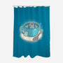 Seal Tea-None-Polyester-Shower Curtain-Freecheese