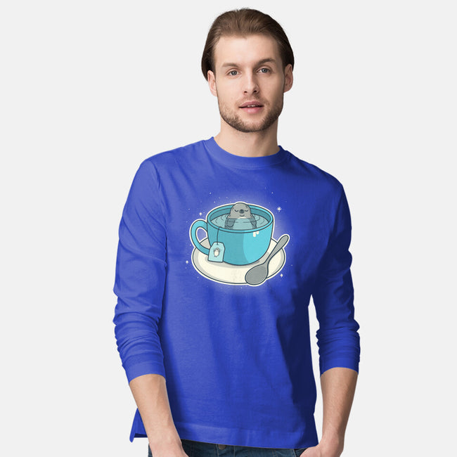 Seal Tea-Mens-Long Sleeved-Tee-Freecheese