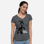 Live Deliciously Forever-Womens-V-Neck-Tee-Nemons