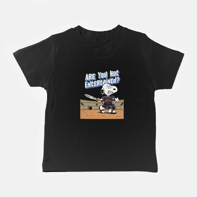 The Warrior Beagle-Baby-Basic-Tee-P1yu5h