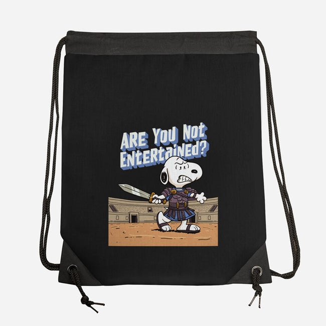 The Warrior Beagle-None-Drawstring-Bag-P1yu5h