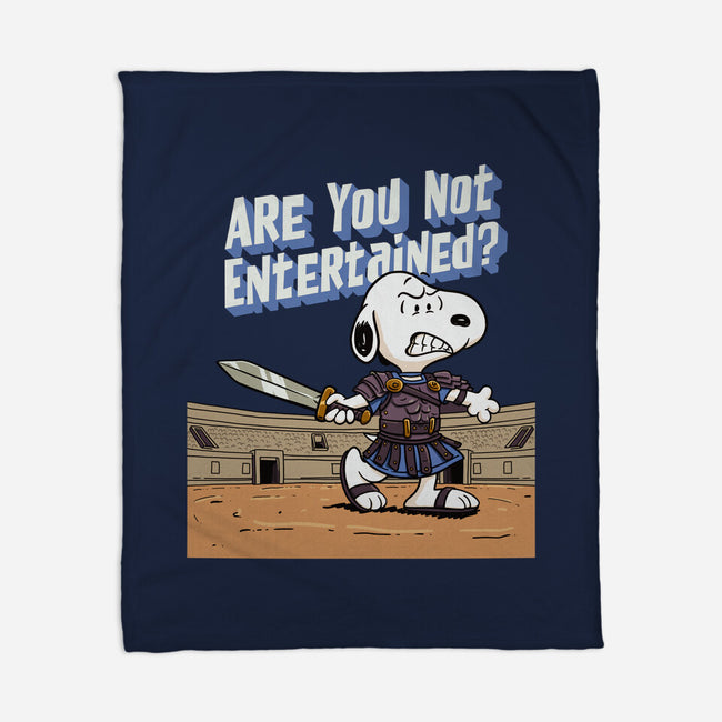 The Warrior Beagle-None-Fleece-Blanket-P1yu5h