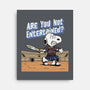 The Warrior Beagle-None-Stretched-Canvas-P1yu5h
