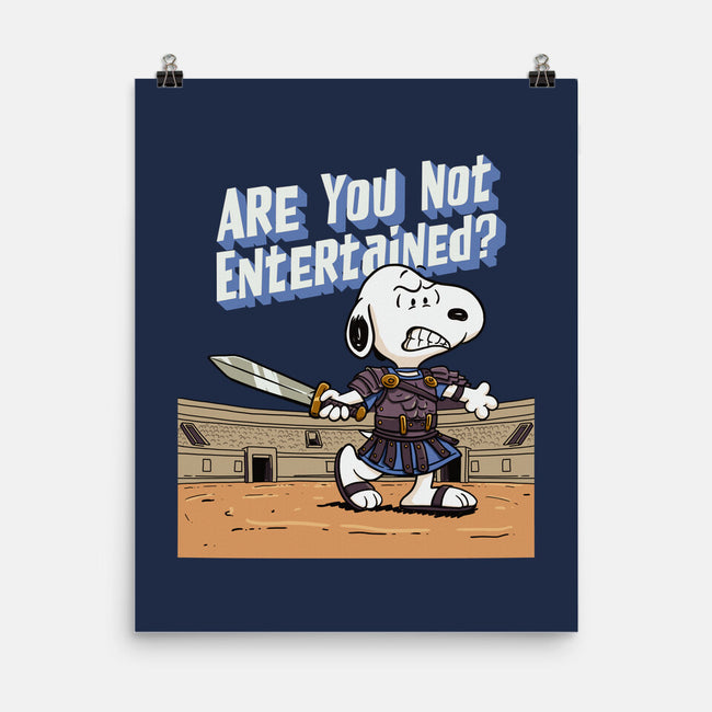 The Warrior Beagle-None-Matte-Poster-P1yu5h