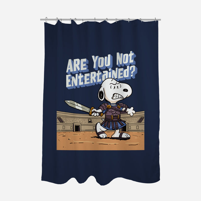 The Warrior Beagle-None-Polyester-Shower Curtain-P1yu5h