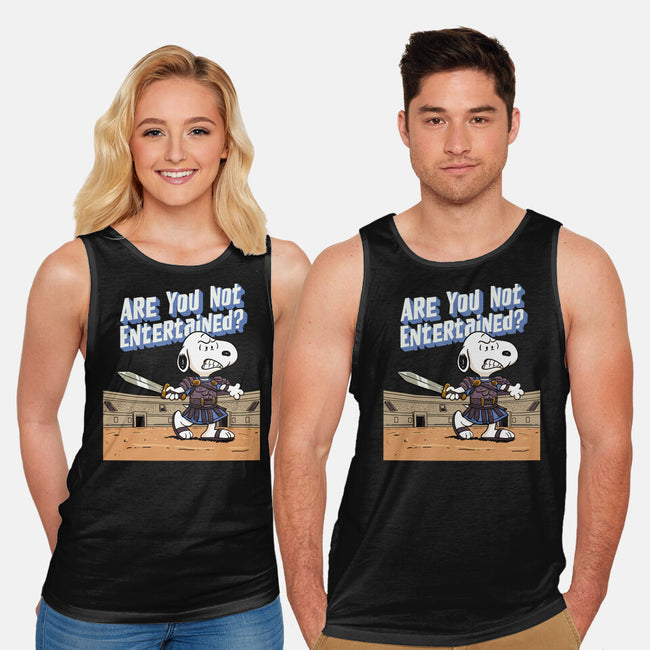 The Warrior Beagle-Unisex-Basic-Tank-P1yu5h