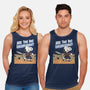 The Warrior Beagle-Unisex-Basic-Tank-P1yu5h