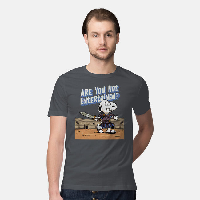 The Warrior Beagle-Mens-Premium-Tee-P1yu5h