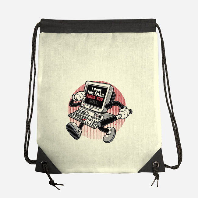 This Email Finds You-None-Drawstring-Bag-momma_gorilla