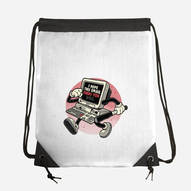 This Email Finds You-None-Drawstring-Bag-momma_gorilla