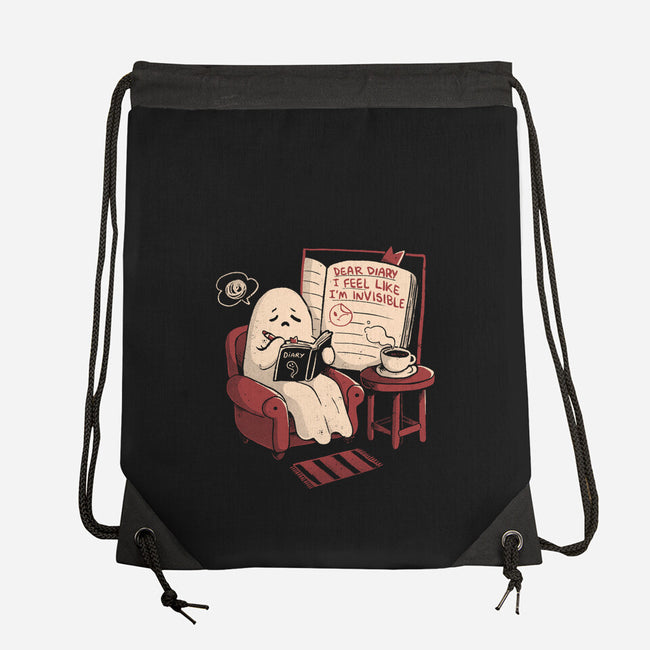 Feeling Invisible-None-Drawstring-Bag-eduely