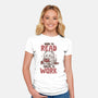 Born To Read Forced To Work-Womens-Fitted-Tee-koalastudio