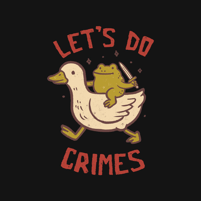 Let's Do Crimes-None-Drawstring-Bag-koalastudio
