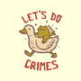 Let's Do Crimes-None-Adjustable Tote-Bag-koalastudio