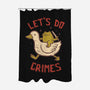 Let's Do Crimes-None-Polyester-Shower Curtain-koalastudio