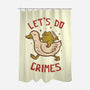 Let's Do Crimes-None-Polyester-Shower Curtain-koalastudio