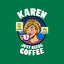 Karen Just Needs Coffee-None-Drawstring-Bag-Boggs Nicolas
