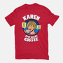Karen Just Needs Coffee-Mens-Premium-Tee-Boggs Nicolas