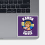 Karen Just Needs Coffee-None-Glossy-Sticker-Boggs Nicolas