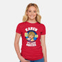 Karen Just Needs Coffee-Womens-Fitted-Tee-Boggs Nicolas