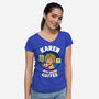 Karen Just Needs Coffee-Womens-V-Neck-Tee-Boggs Nicolas