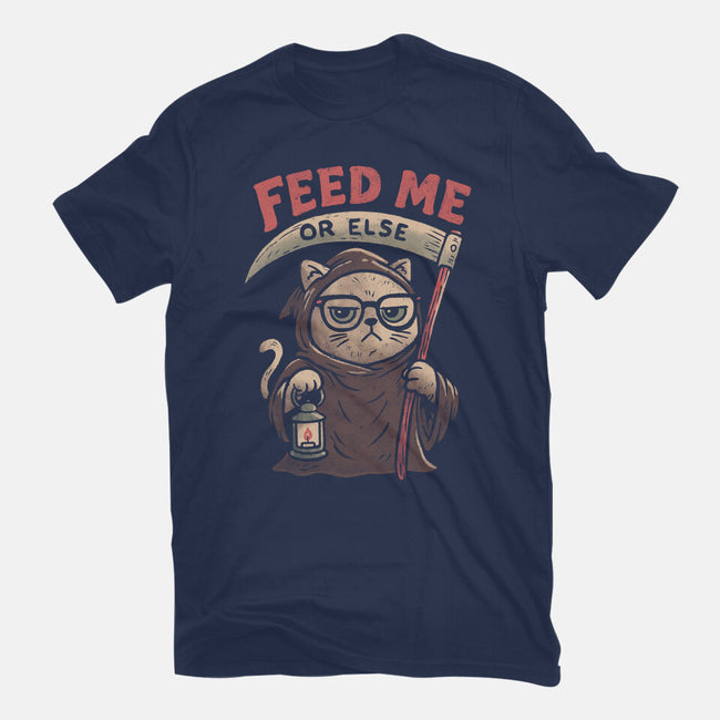Feed Me Or Else-Womens-Fitted-Tee-koalastudio