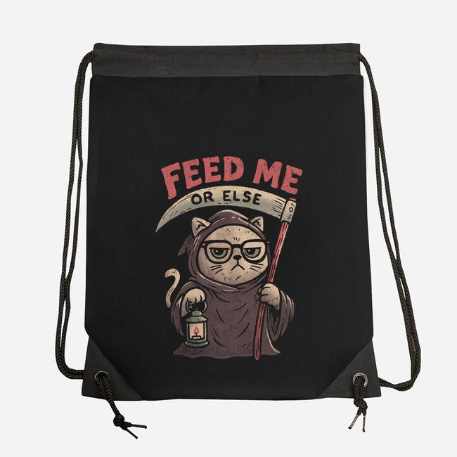 Feed Me Or Else-None-Drawstring-Bag-koalastudio