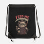 Feed Me Or Else-None-Drawstring-Bag-koalastudio