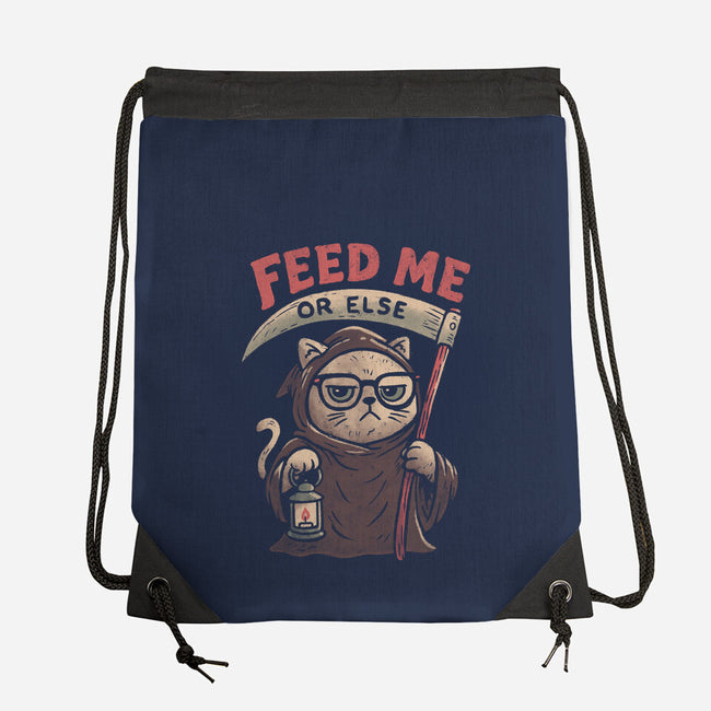 Feed Me Or Else-None-Drawstring-Bag-koalastudio