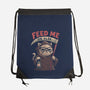 Feed Me Or Else-None-Drawstring-Bag-koalastudio