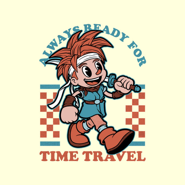 Game Mascot Time Travel Kid-None-Drawstring-Bag-Studio Mootant