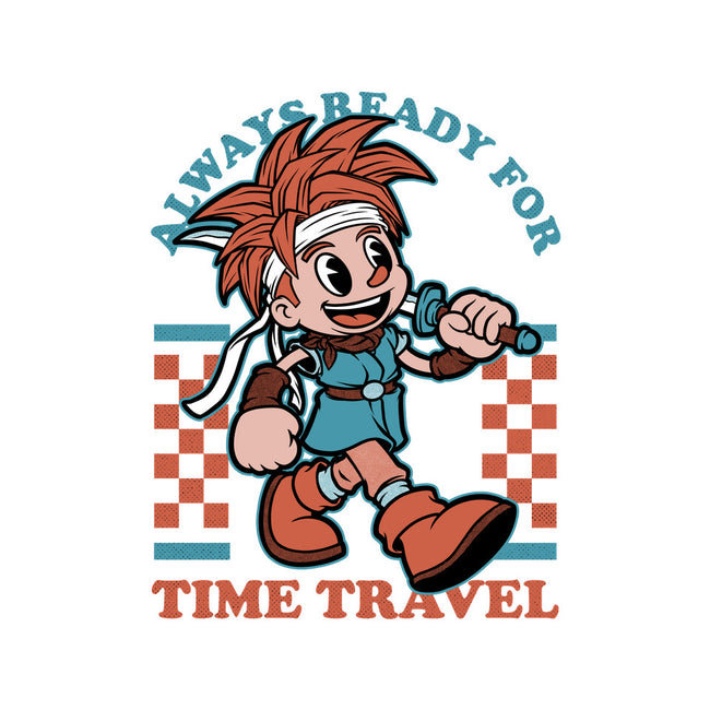 Game Mascot Time Travel Kid-None-Drawstring-Bag-Studio Mootant