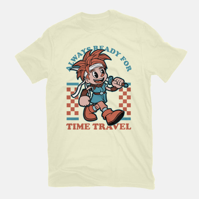 Game Mascot Time Travel Kid-Mens-Premium-Tee-Studio Mootant