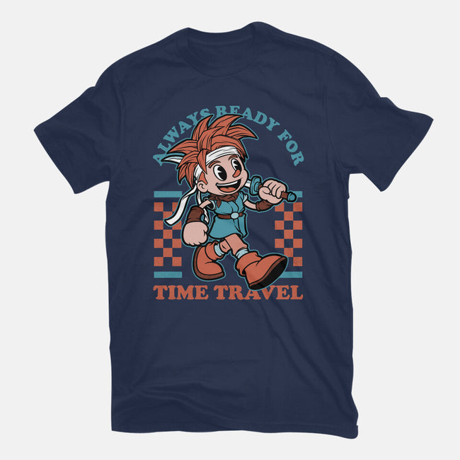 Game Mascot Time Travel Kid-Mens-Premium-Tee-Studio Mootant