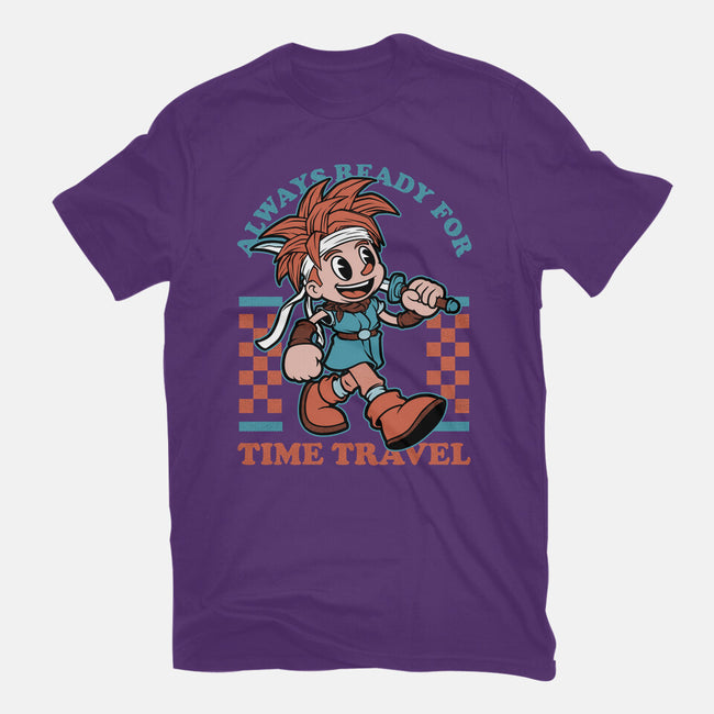 Game Mascot Time Travel Kid-Mens-Premium-Tee-Studio Mootant