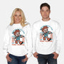 Game Mascot Time Travel Kid-Unisex-Crew Neck-Sweatshirt-Studio Mootant