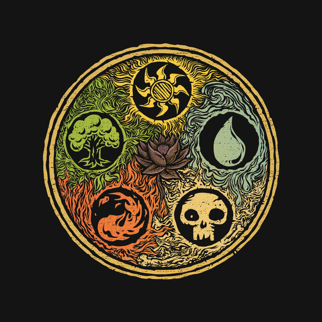 Vintage Lotus-None-Basic Tote-Bag-kg07